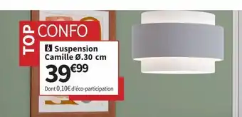 Conforama Suspension camille offre