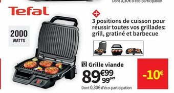 Conforama Grille viande offre