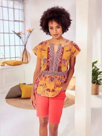 Helline Liquette manches chauve-souris seyantes offre