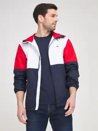 Julie Guerlande Blouson coupe-vent colorblock - bleu offre