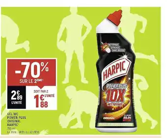 Gel wc power plus original harpic