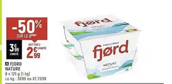 Spar Fjord nature offre