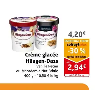 Colruyt Crème glacée Häagen-Dazs offre