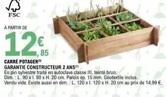 E.Leclerc Carre Potager offre