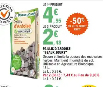 E.Leclerc Paillis d'Ardoise Beaux Jours offre
