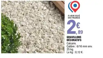 E.Leclerc Gravillons Decoratifs offre