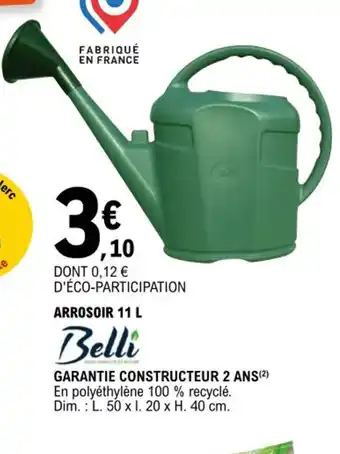 E.Leclerc Arrosoir 11L offre