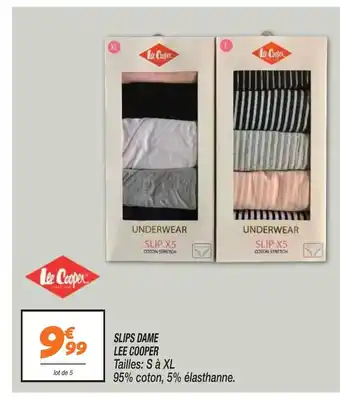 Netto Slips Dame Lee Cooper offre