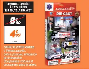 Netto Coffret de Petites Voitures offre