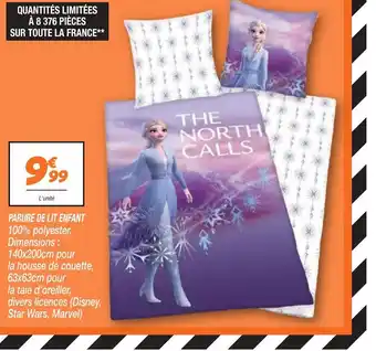 Netto Parure de lit Enfant offre