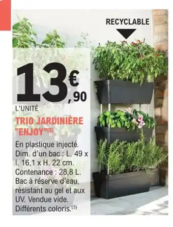 Trio Jardiniere enjoy