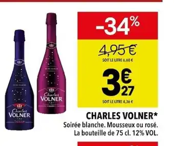 Supeco Charles Volner offre