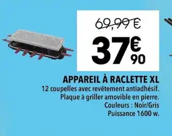 Supeco Appareil a Raclette XL offre