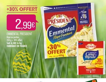 Match Emmental Président offre