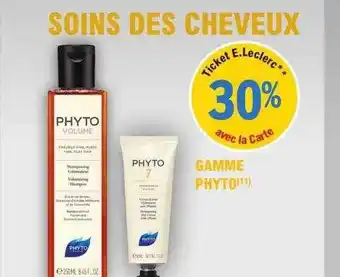 E.Leclerc Parapharmacie Gamme phyto offre