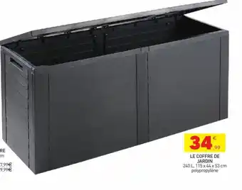 Stokomani Le Coffre de Jardin offre