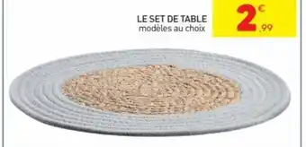 Stokomani LE Set de Table offre