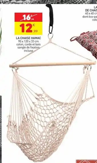 Stokomani La Chaise Hamac offre