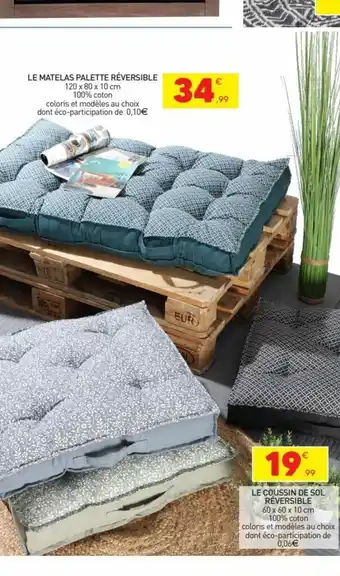 Stokomani Le Metelas Palette reversible offre