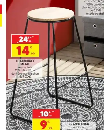 Stokomani Le Tabouret Metal offre