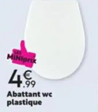 Maxi Bazar Abattant Wc Plastique offre