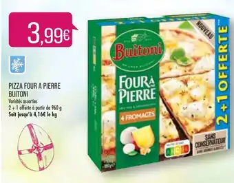 Match Pizza Four à Pierre Buitoni offre