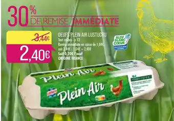 Œufs Plein Air Lustucru