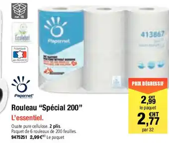 Rouleua "SpĂšcial 200"