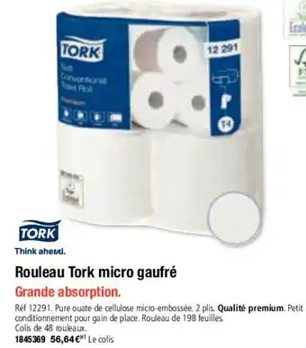 Rouleau tork Micro Gaufrè