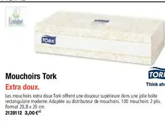 Mouchoirs Torks