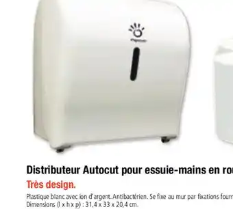 Plein ciel Distributeur Autocut Pour Essuie-mains En Rouleau offre