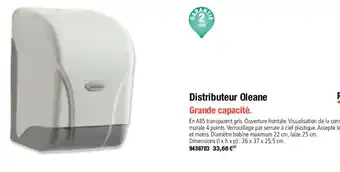 Plein ciel Distributeur Oleane offre