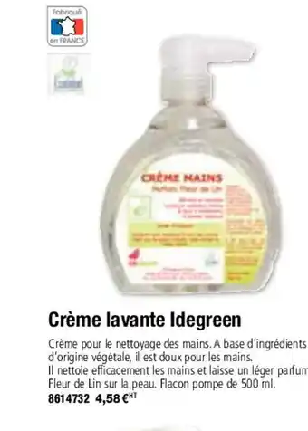 Crème Lavante Idegreen