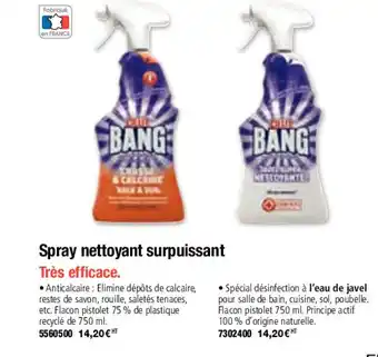 Spray Nettoyant Surpuissant