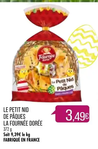 Match Le Petit Nid de Pâques La Fournée Dorée offre