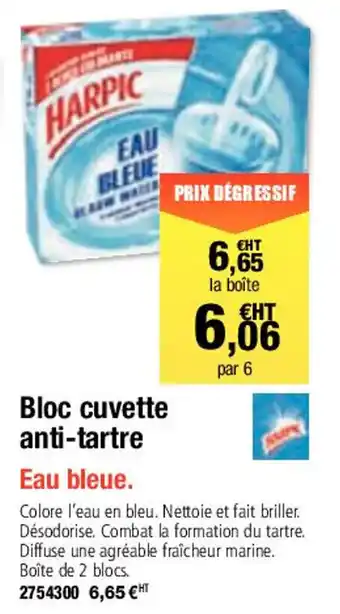 Bloc Cuvette Anti-Tartre