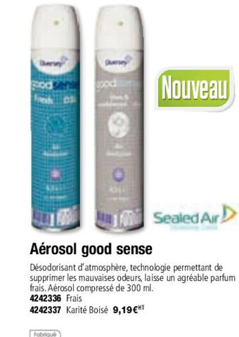 Plein ciel Aèrosol Good Sense offre
