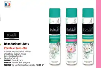 Plein ciel Dèsodorisant Activ offre