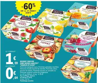E.Leclerc Dessert fruitier sans sucres ajoutés offre