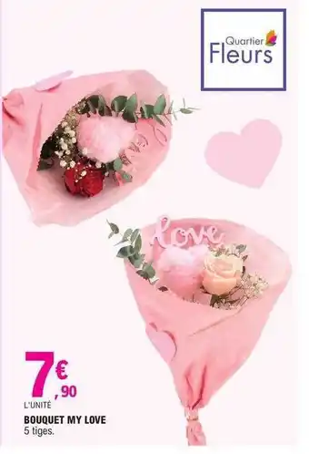 E.Leclerc Bouquet my love offre