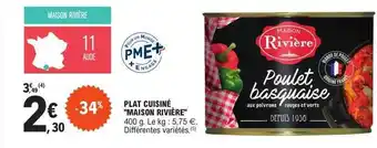 E.Leclerc Plat cuisiné offre