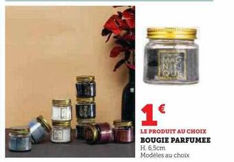 Hyper U Bougie parfumée offre