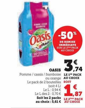 Hyper U Oasis offre