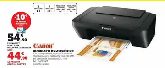 Hyper U Imprimante multifonction canon offre