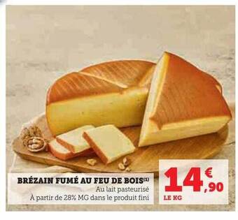 Hyper U Brézain fumé au feu de bois offre