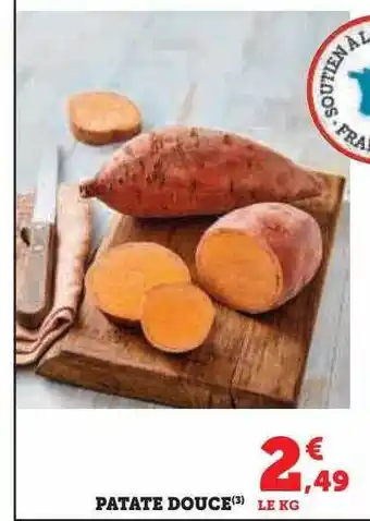 Hyper U Patate douce offre