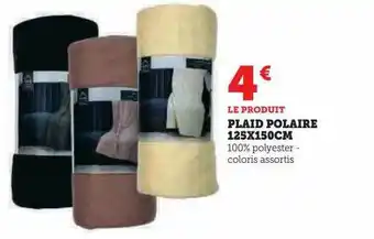Plaid polaire 125 x 150 cm