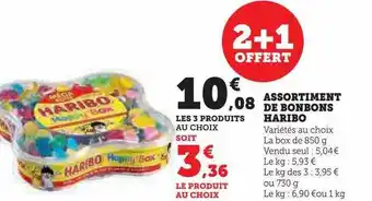 U Express Assortiment de bonbons haribo offre