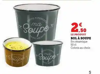 U Express Bol à soupe offre