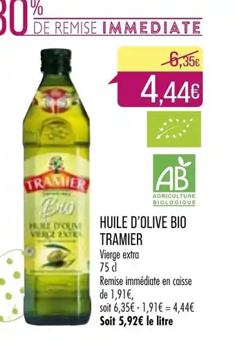 Match Huile d'Olive Bio Tramier offre